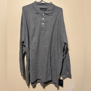 croft & barrow Men's Charcoal Polo Shirt